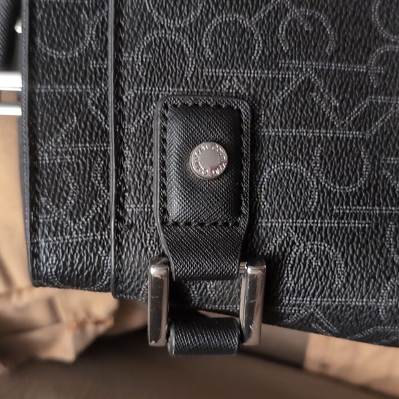 Calvin Klein Satchel with Structured Design and Multiple Pockets - Picture 3 of 10